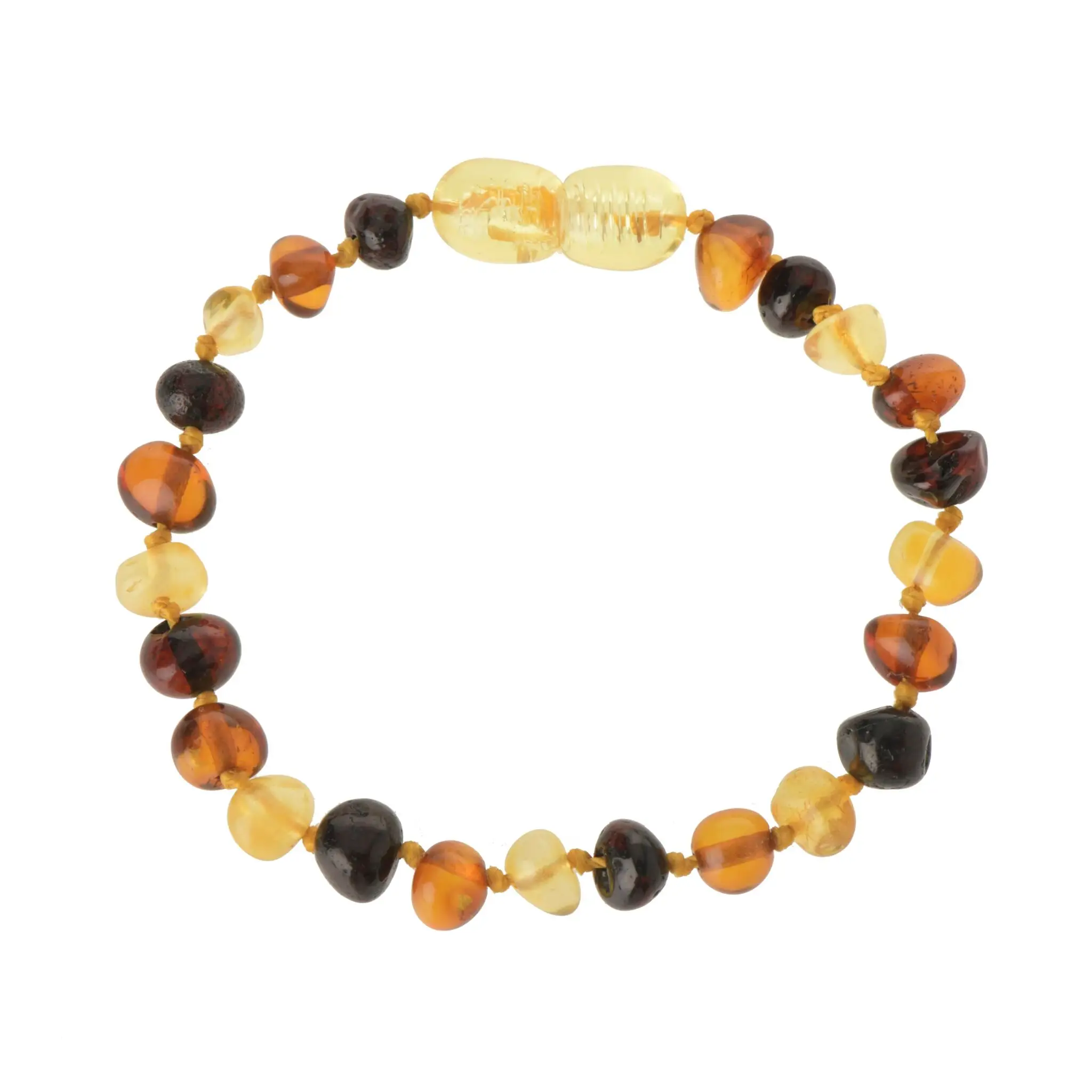 Bracet ambre multicolore bien-être bébé